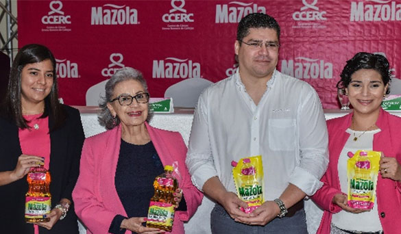 Mazola apoya la Lucha contra el Cáncer de Mama